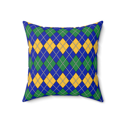 Christmas Island Retro Argyle Cushion Pillow