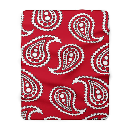 Austria Retro Paisley Blanket Throw