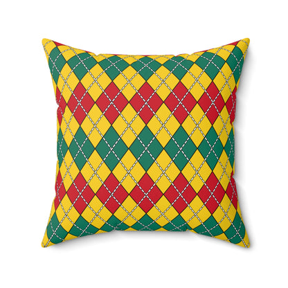 Cameroon Retro Argyle Cushion Pillow