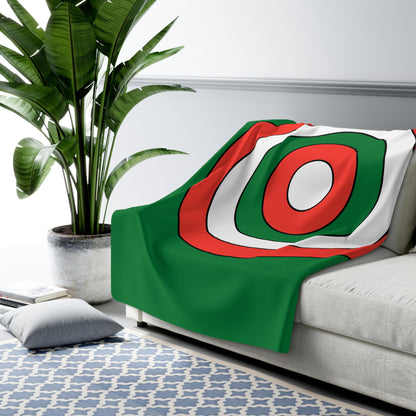Madagascar Retro Target Blanket Throw