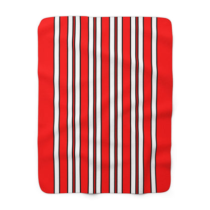 Switzerland Retro Stripes Blanket Throw