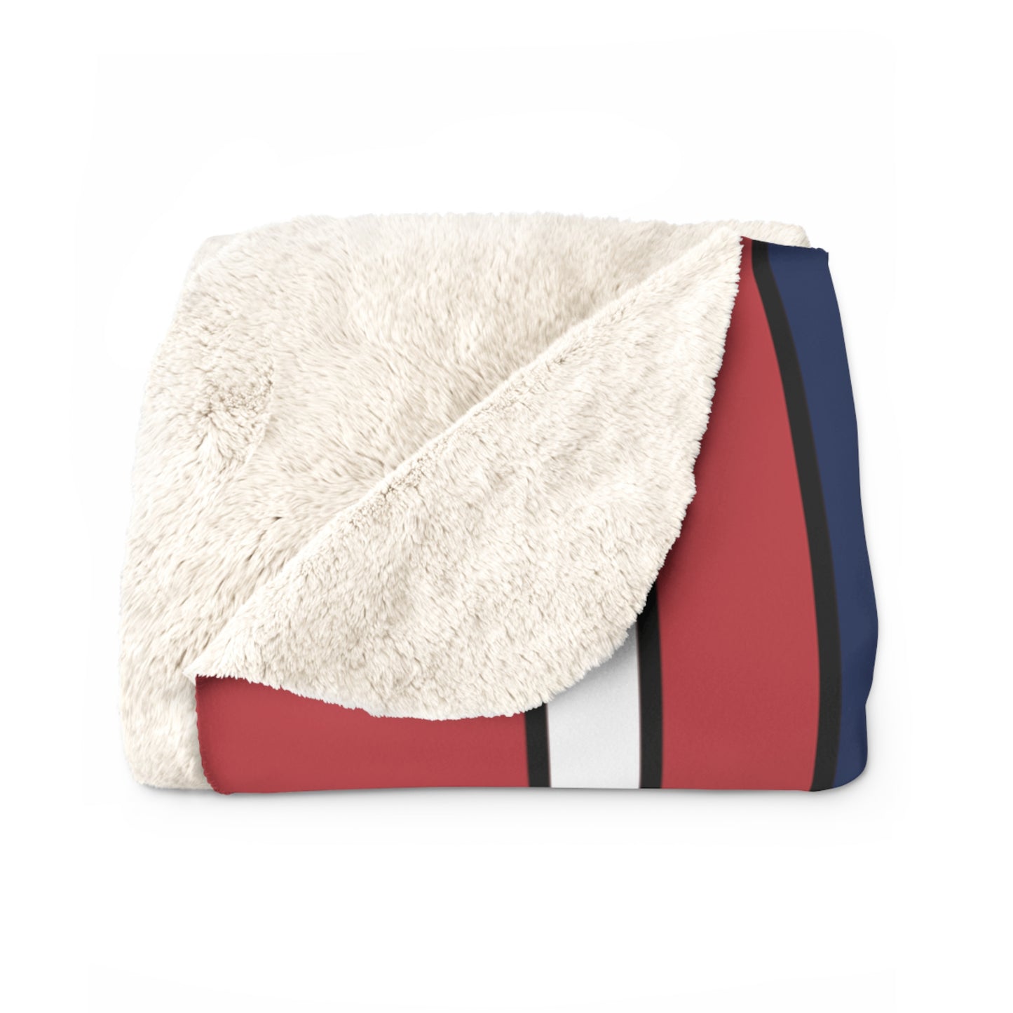 United States of America (USA) Retro Stripes Blanket Throw