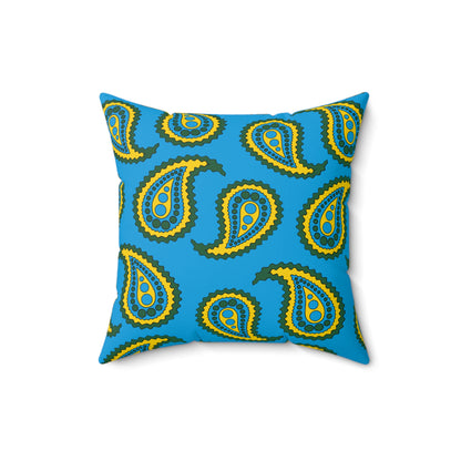 Rwanda Retro Paisley Cushion Pillow