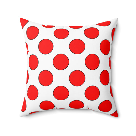 Georgia Retro Polka Dots Cushion Pillow