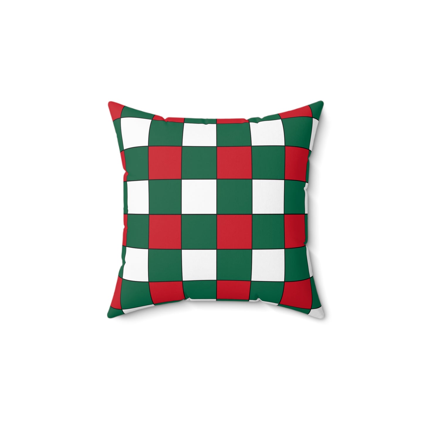 Mexico Retro Check Cushion Pillow