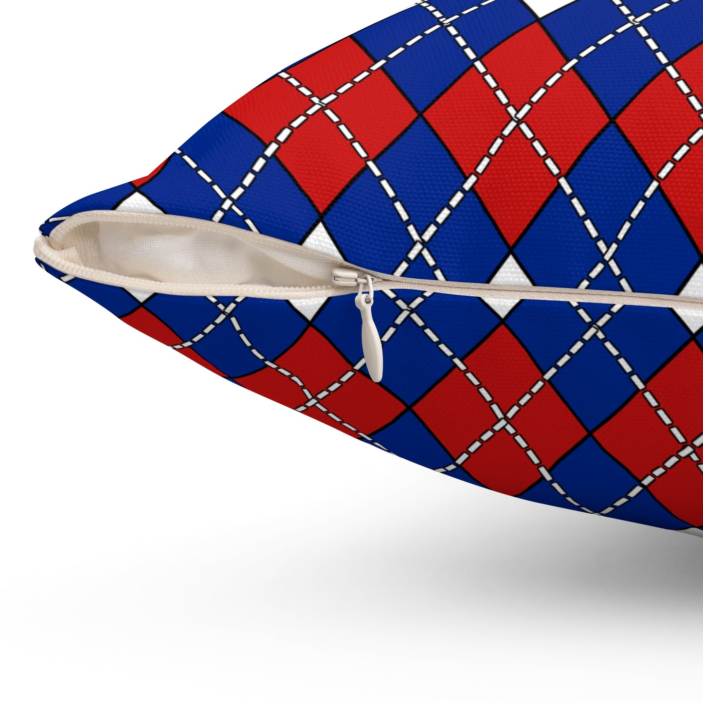 Cuba Retro Argyle Cushion Pillow