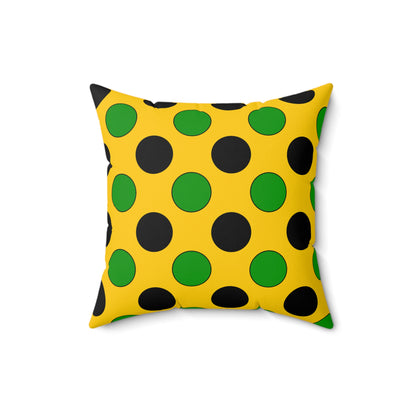 Jamaica Retro Polka Dots Cushion Pillow