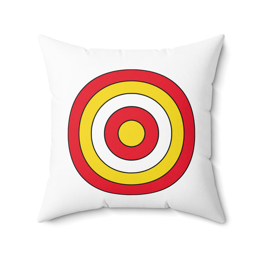 Guernsey Retro Target Cushion Pillow