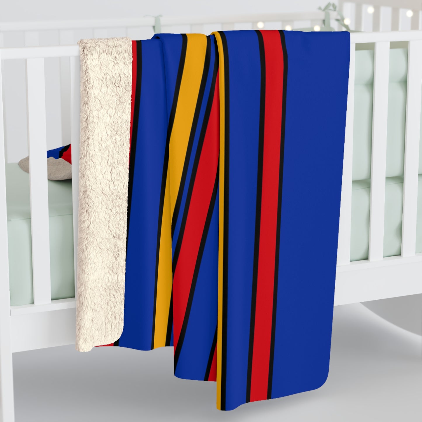 Armenia Retro Stripes Blanket Throw