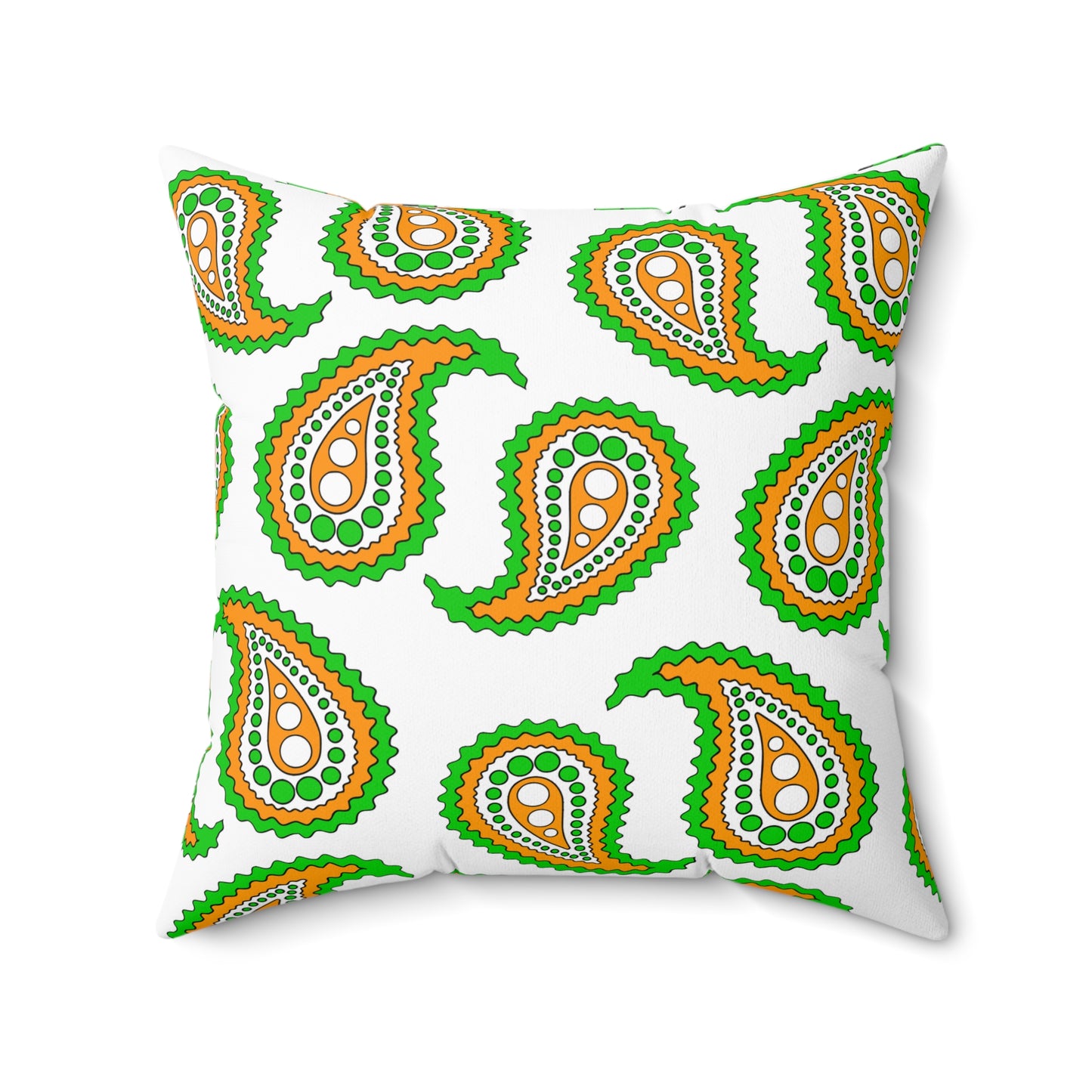 Cote Divoire Retro Paisley Cushion Pillow