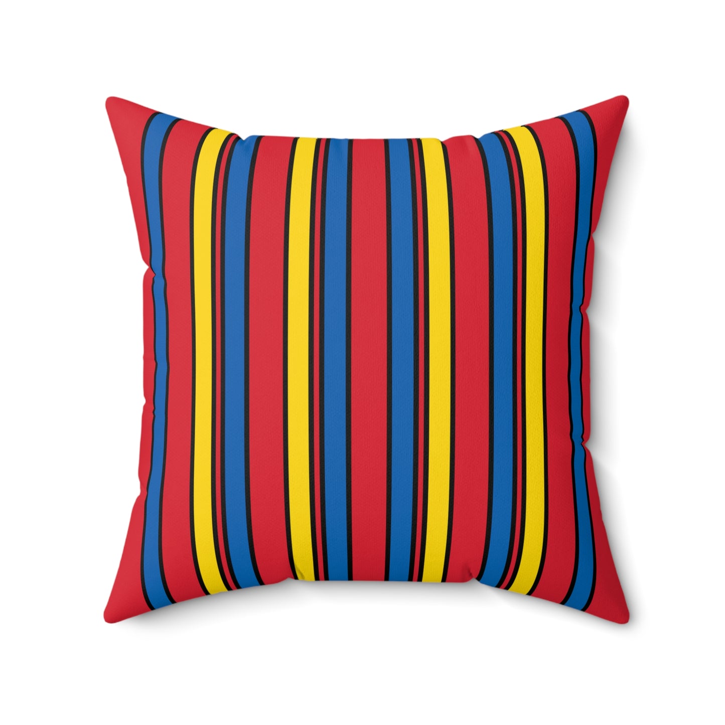 Mongolia Retro Stripes Cushion Pillow
