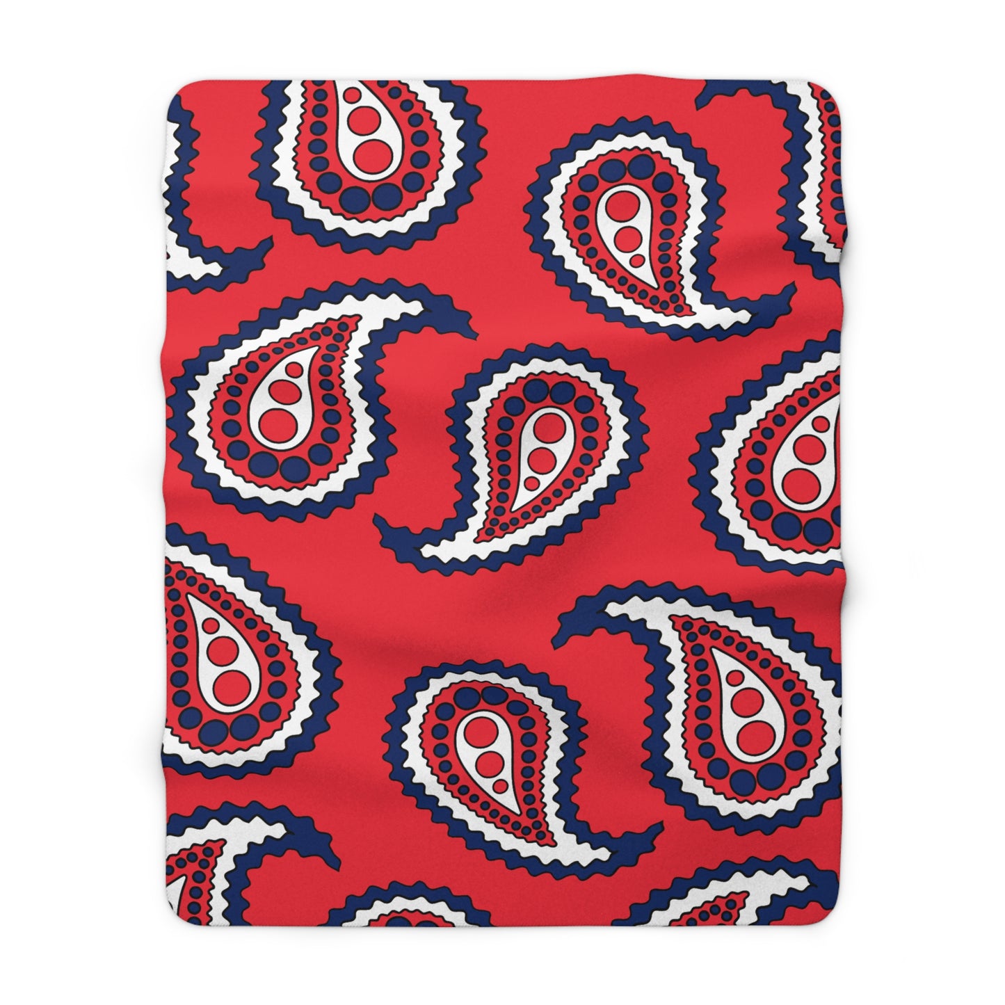 Norway Retro Paisley Blanket Throw