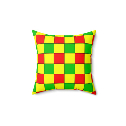 Congo Retro Check Cushion Pillow