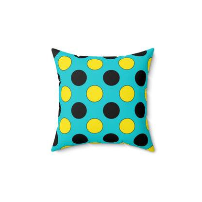 Bahamas Retro Polka Dots Cushion Pillow