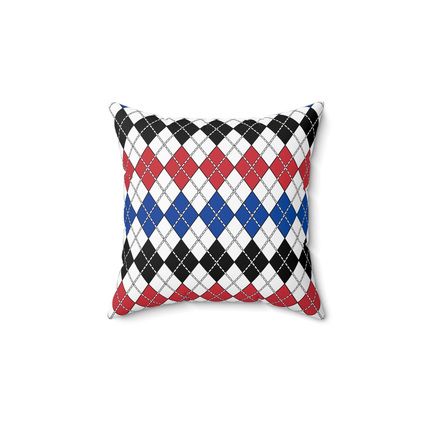 Republic Of Korea Retro Argyle Cushion Pillow