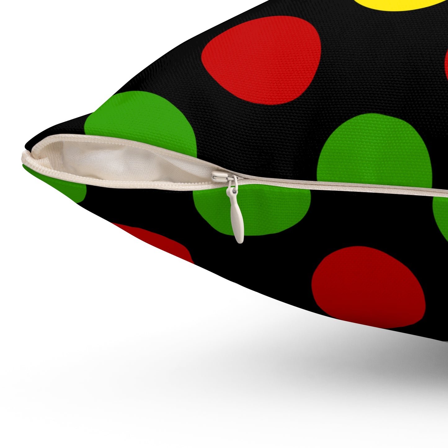 Saint Kitts And Nevis Retro Polka Dots Cushion Pillow