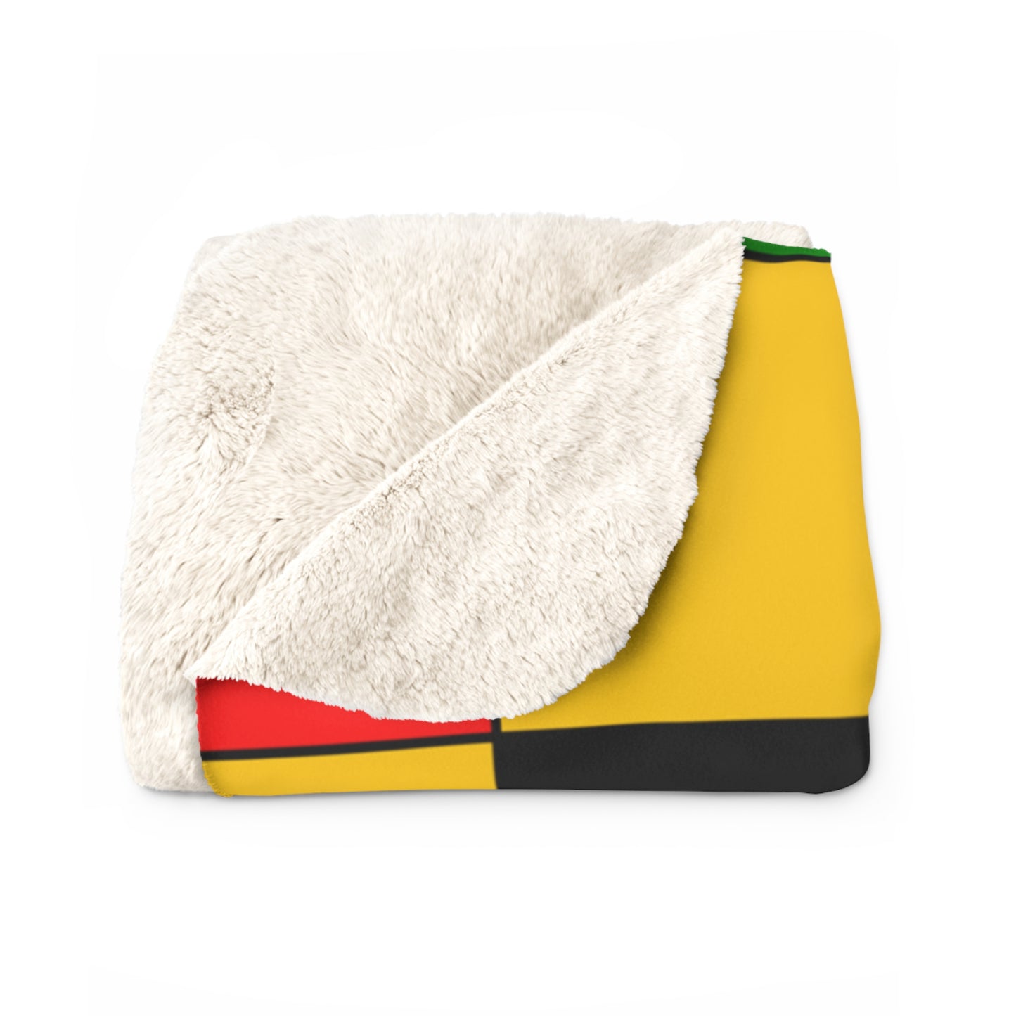 Mozambique Retro Check Blanket Throw