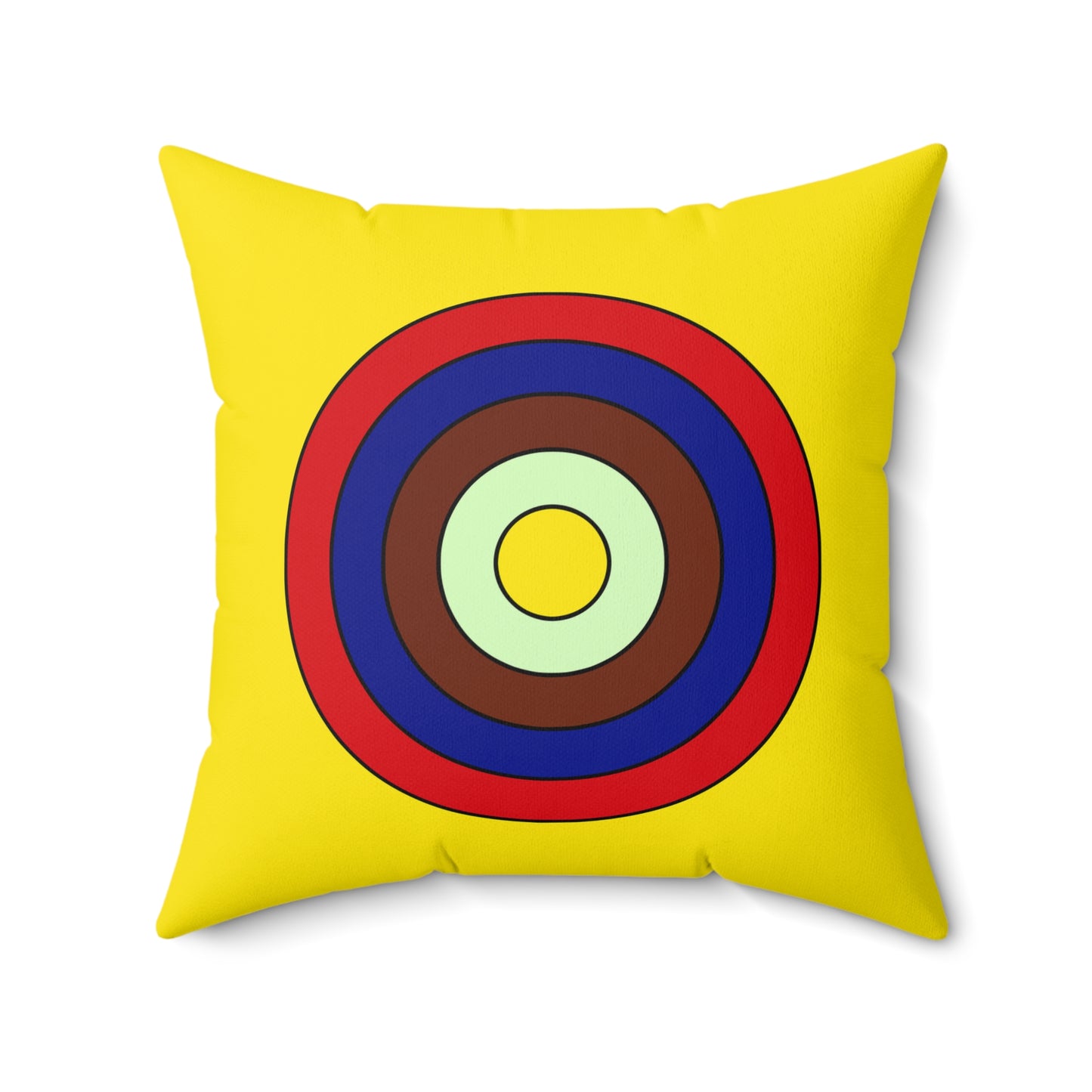 Ecuador Retro Target Cushion Pillow