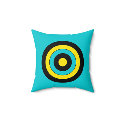 Bahamas Retro Target Cushion Pillow