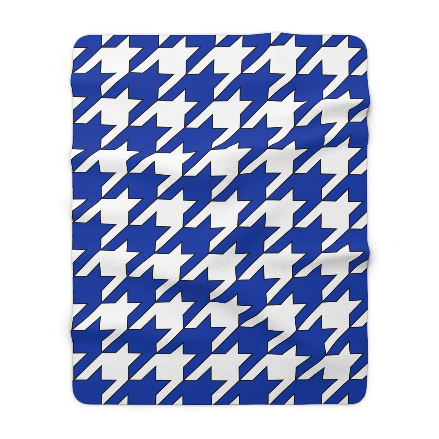 Uruguay Retro Houndstooth Blanket Throw