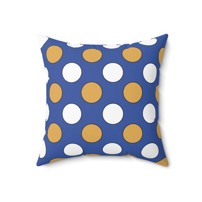 Marshall Islands Retro Polka Dots Cushion Pillow