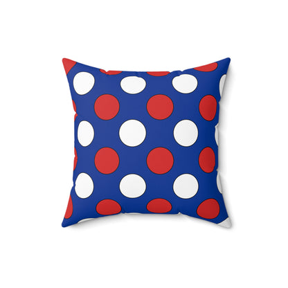 Iceland Retro Polka Dots Cushion Pillow
