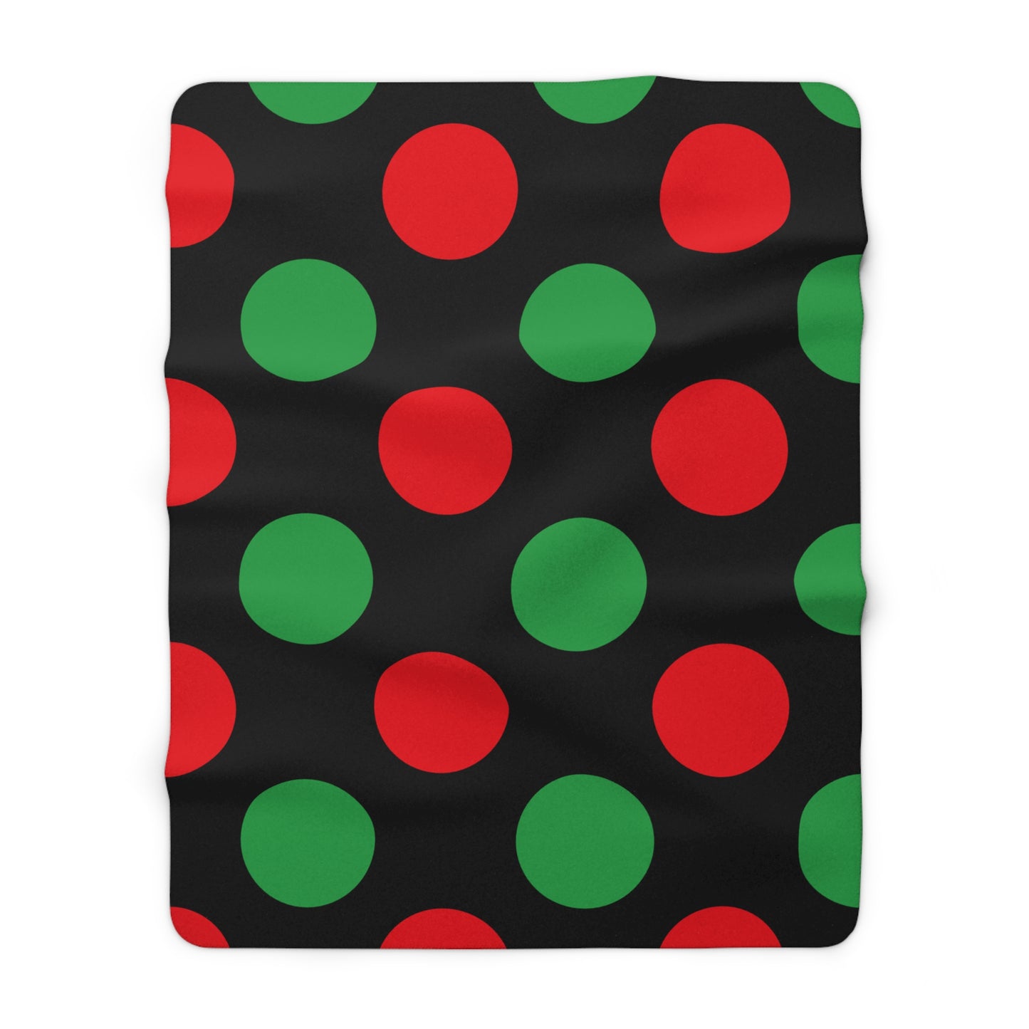 Libya Retro Polka Dots Blanket Throw