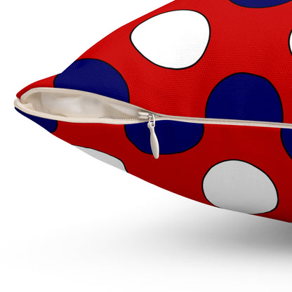 Malaysia Retro Polka Dots Cushion Pillow
