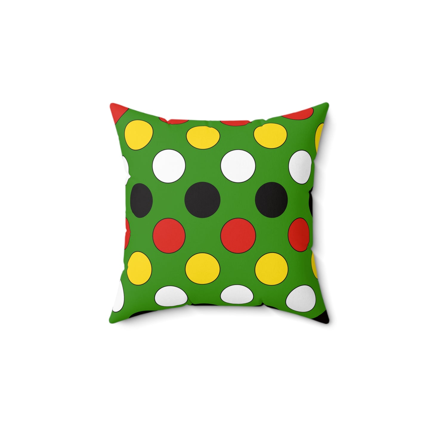 Guyana Retro Polka Dots Cushion Pillow
