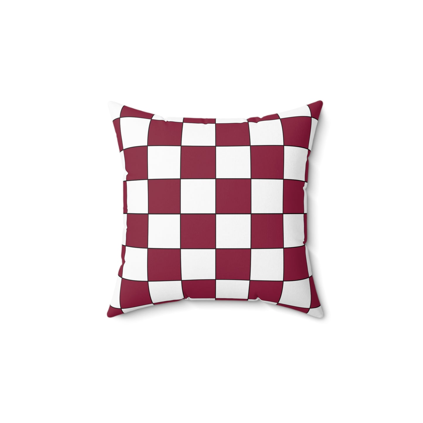 Qatar Retro Check Cushion Pillow