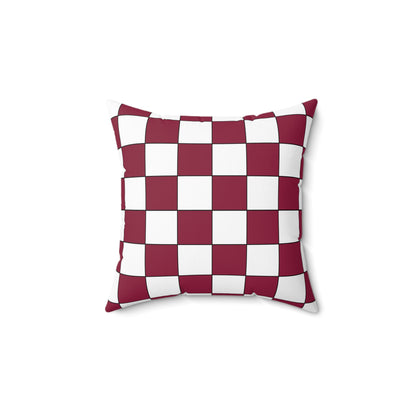 Qatar Retro Check Cushion Pillow