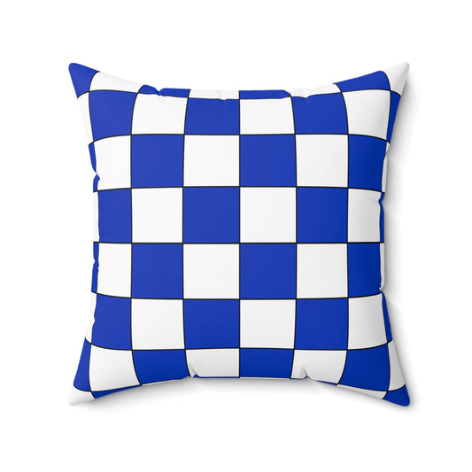 Israel Retro Check Cushion Pillow