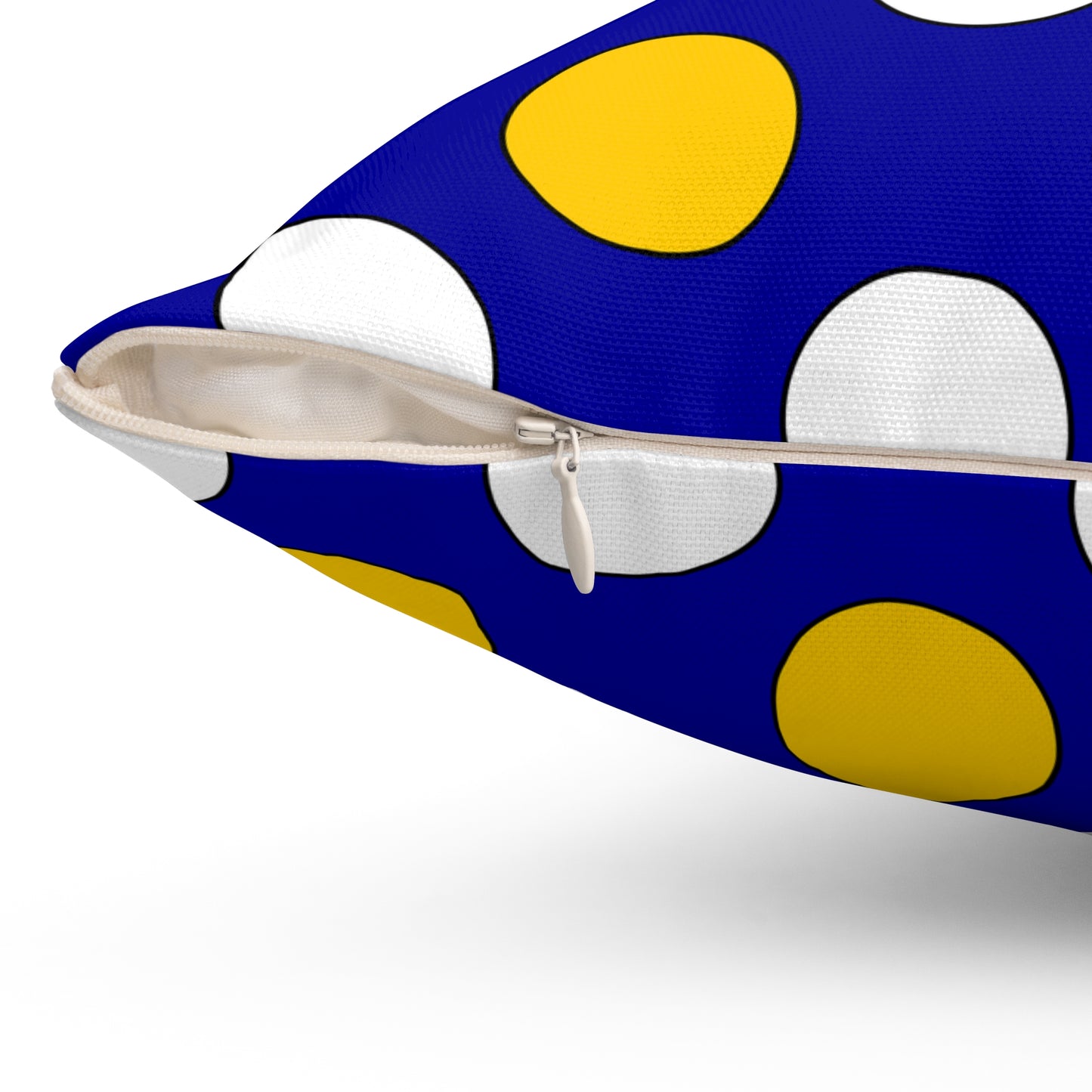 Bosnia And Herzegovina Retro Polka Dots Cushion Pillow