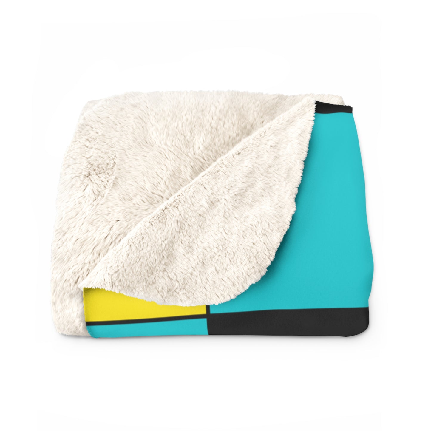 Bahamas Retro Check Blanket Throw