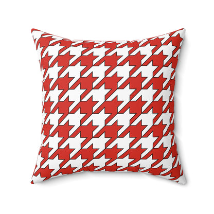 Canada Retro Houndstooth Cushion Pillow