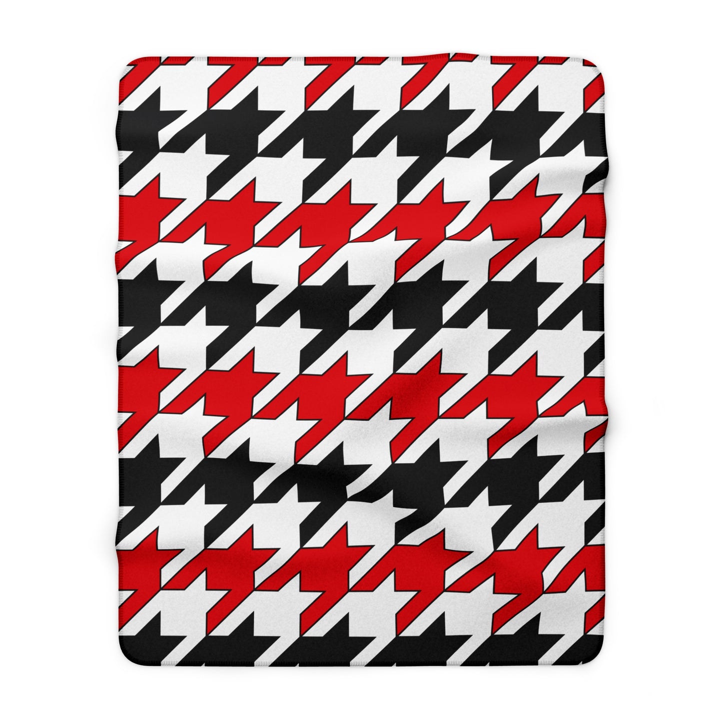 Gibraltar Retro Houndstooth Blanket Throw