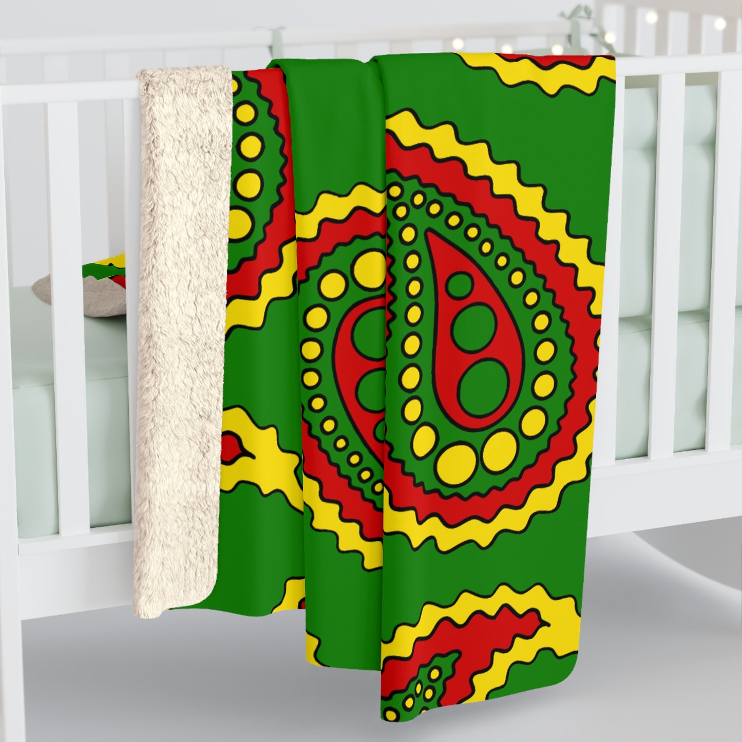 Togo Retro Paisley Blanket Throw