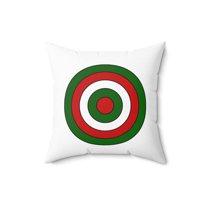 Tajikistan Retro Target Cushion Pillow