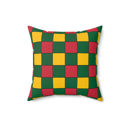Mauritania Retro Check Cushion Pillow