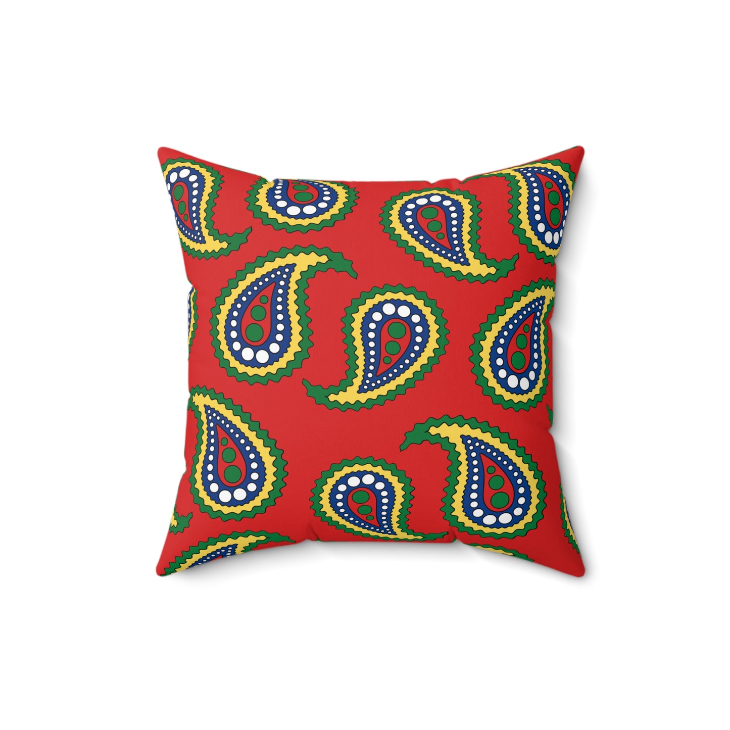 Seychelles Retro Paisley Cushion Pillow