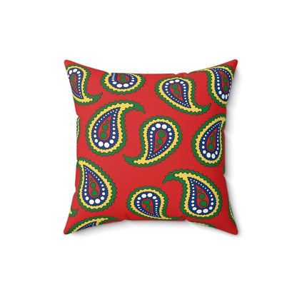 Seychelles Retro Paisley Cushion Pillow