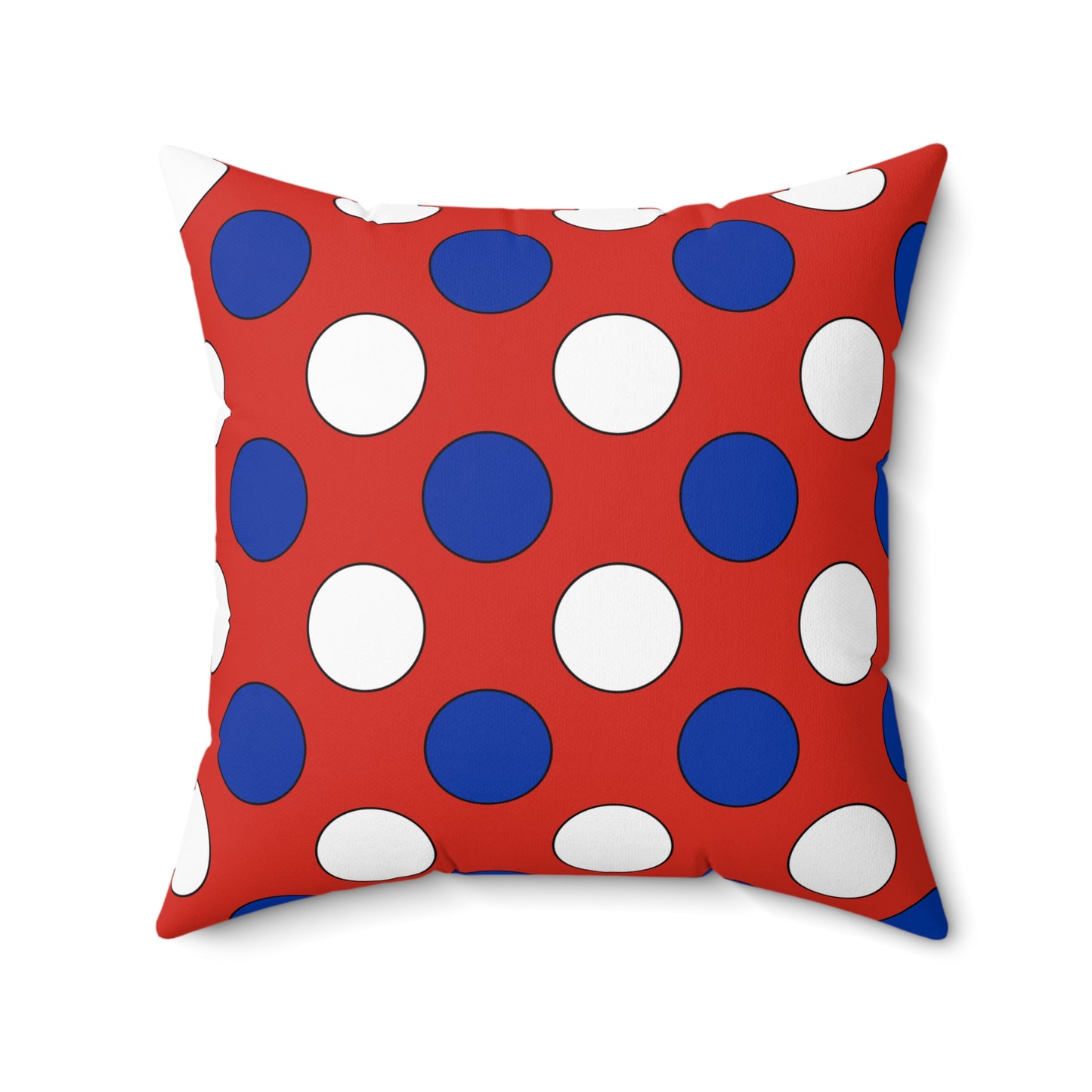 Chile Retro Polka Dots Cushion Pillow