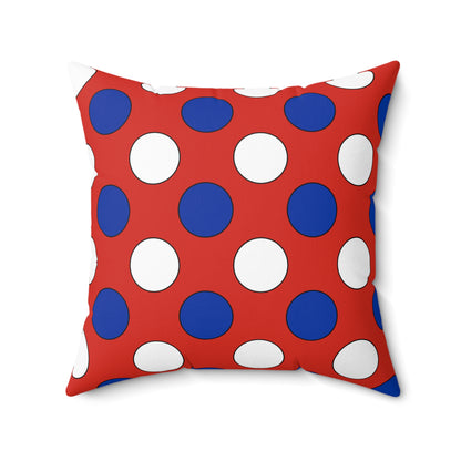 Chile Retro Polka Dots Cushion Pillow