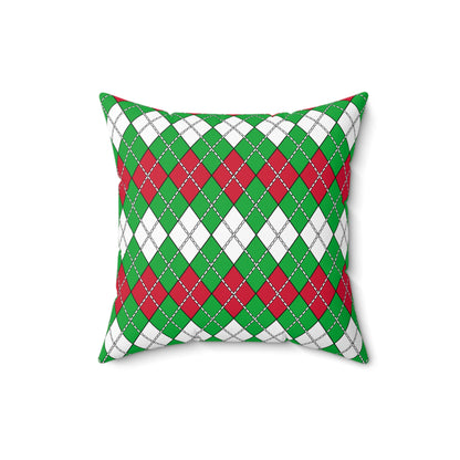 Wales Retro Argyle Cushion Pillow