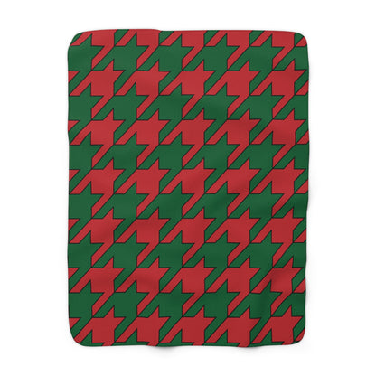 Morocco Retro Houndstooth Blanket Throw