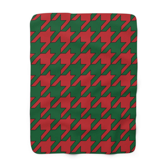 Morocco Retro Houndstooth Blanket Throw