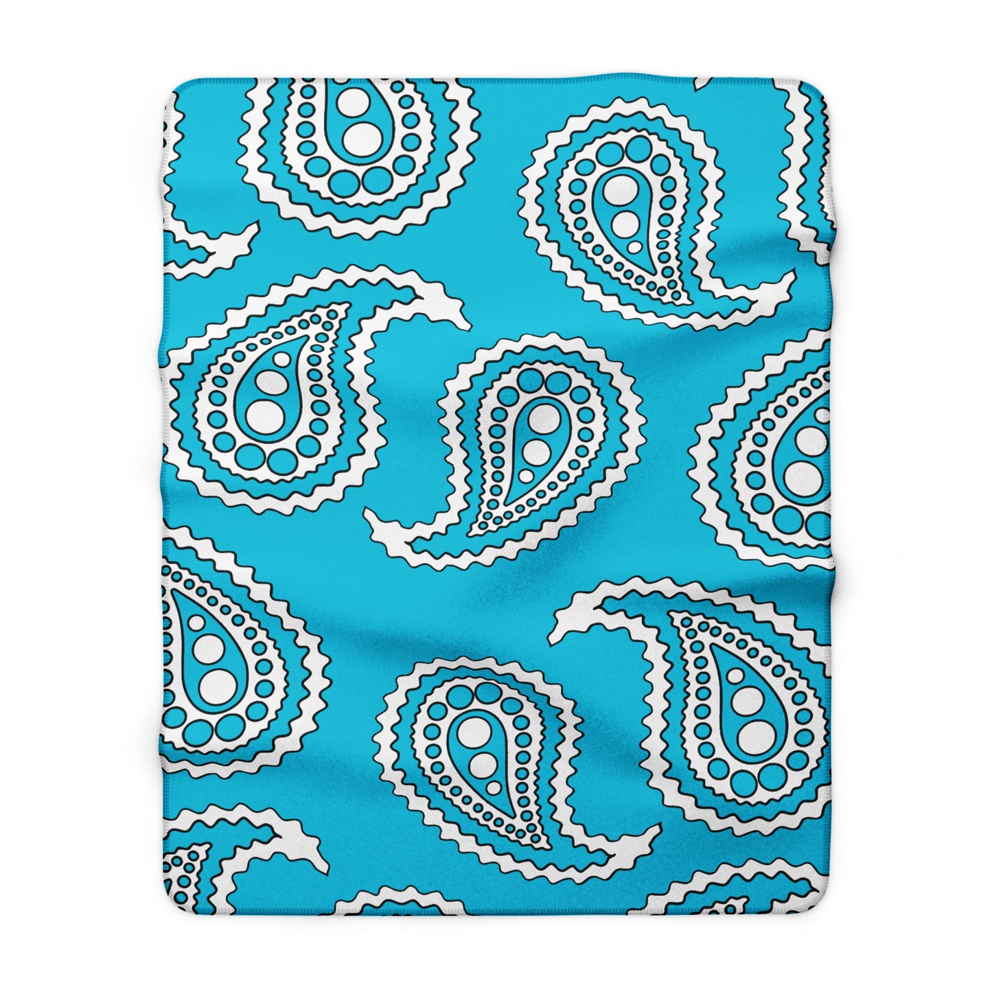 Honduras Retro Paisley Blanket Throw
