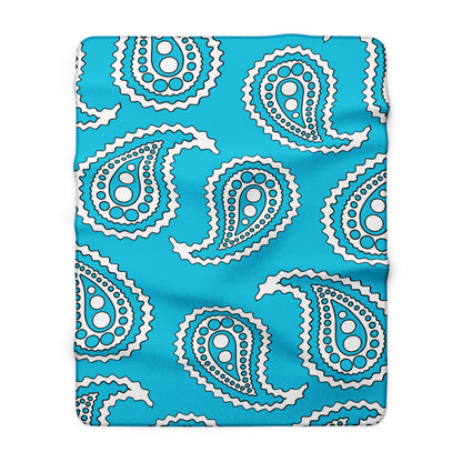 Honduras Retro Paisley Blanket Throw