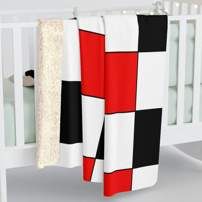 Yemen Retro Check Blanket Throw