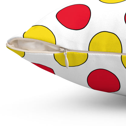 Guernsey Retro Polka Dots Cushion Pillow